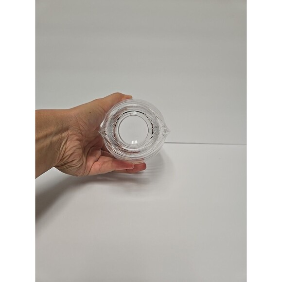 Vintage Mikasa Crystal Frosted Top Clear Swirl Vase Germany 24% Lead Crystal - Picture 5 of 8